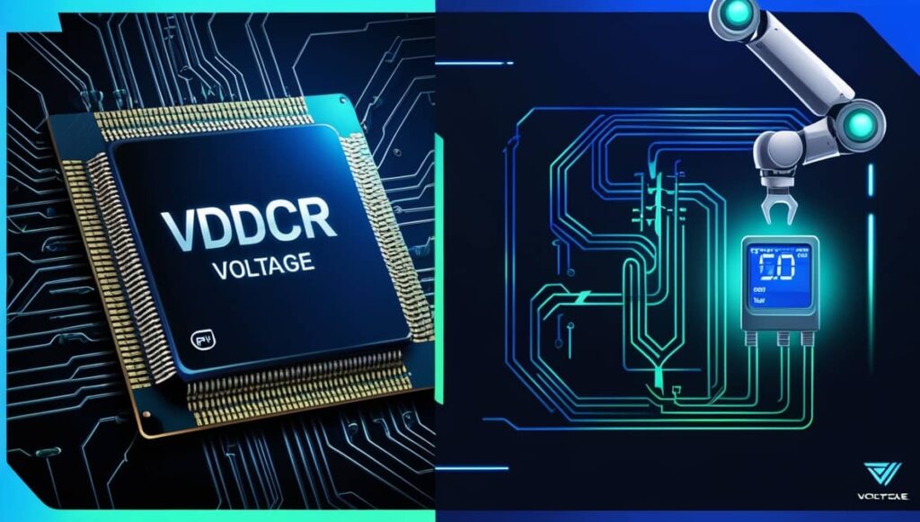 What’s the difference between VDDCR CPU voltage and core voltage?