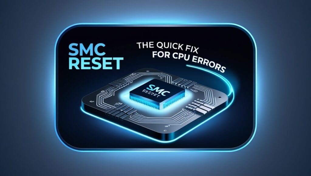 SMC Reset The Quick Fix for CPU Errors